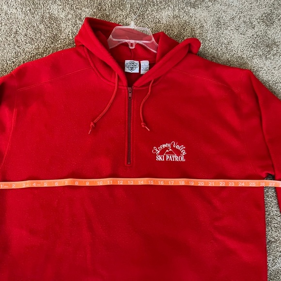 ACME Looney Tunes Quarter-zip Fleece Ski Hoodie, Unisex L, Red - Picture 6 of 12